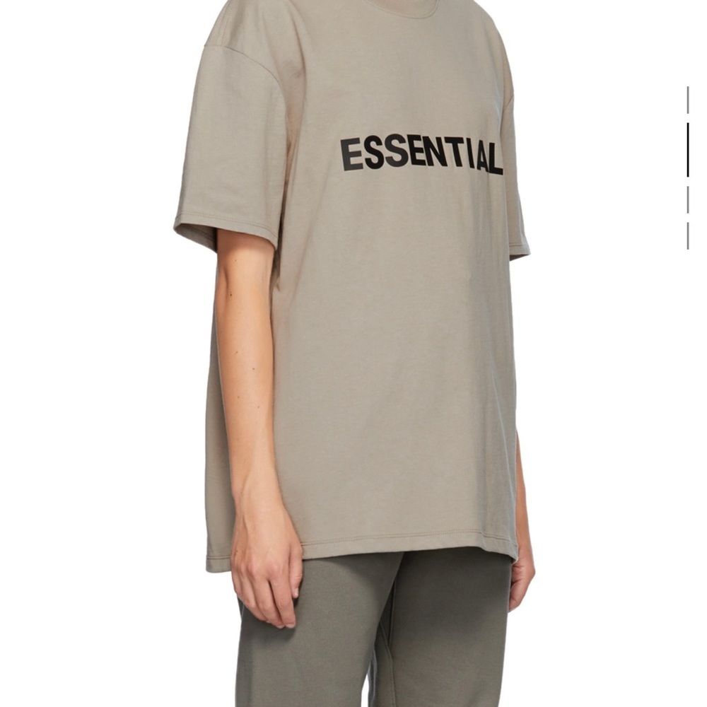 Essentials Taupe Tee Shirt
